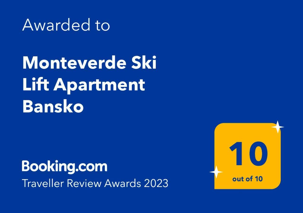 Monteverde Ski Lift Apartment Bansko Exterior foto